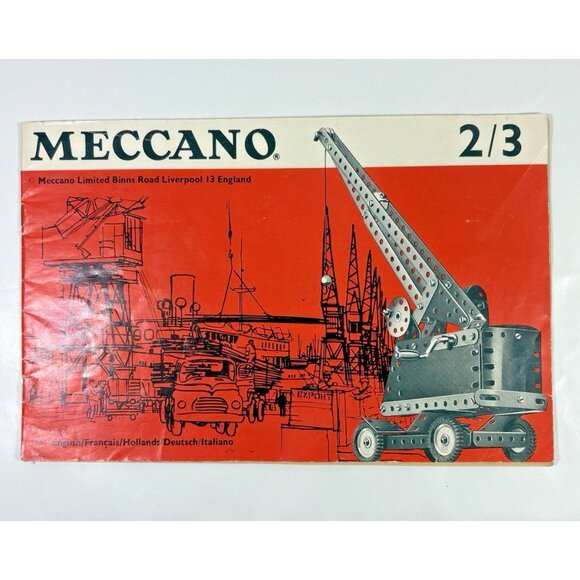 Meccano Metal and Plastic Construction Pieces UK Toy With 3 Manuals Mixed Lot - Picture 12 of 16